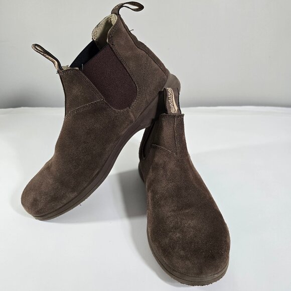 Blundstone Active Series Chelsea Boots Mens 10 AU 11 US Brown Suede Comfort Shoe main image 8